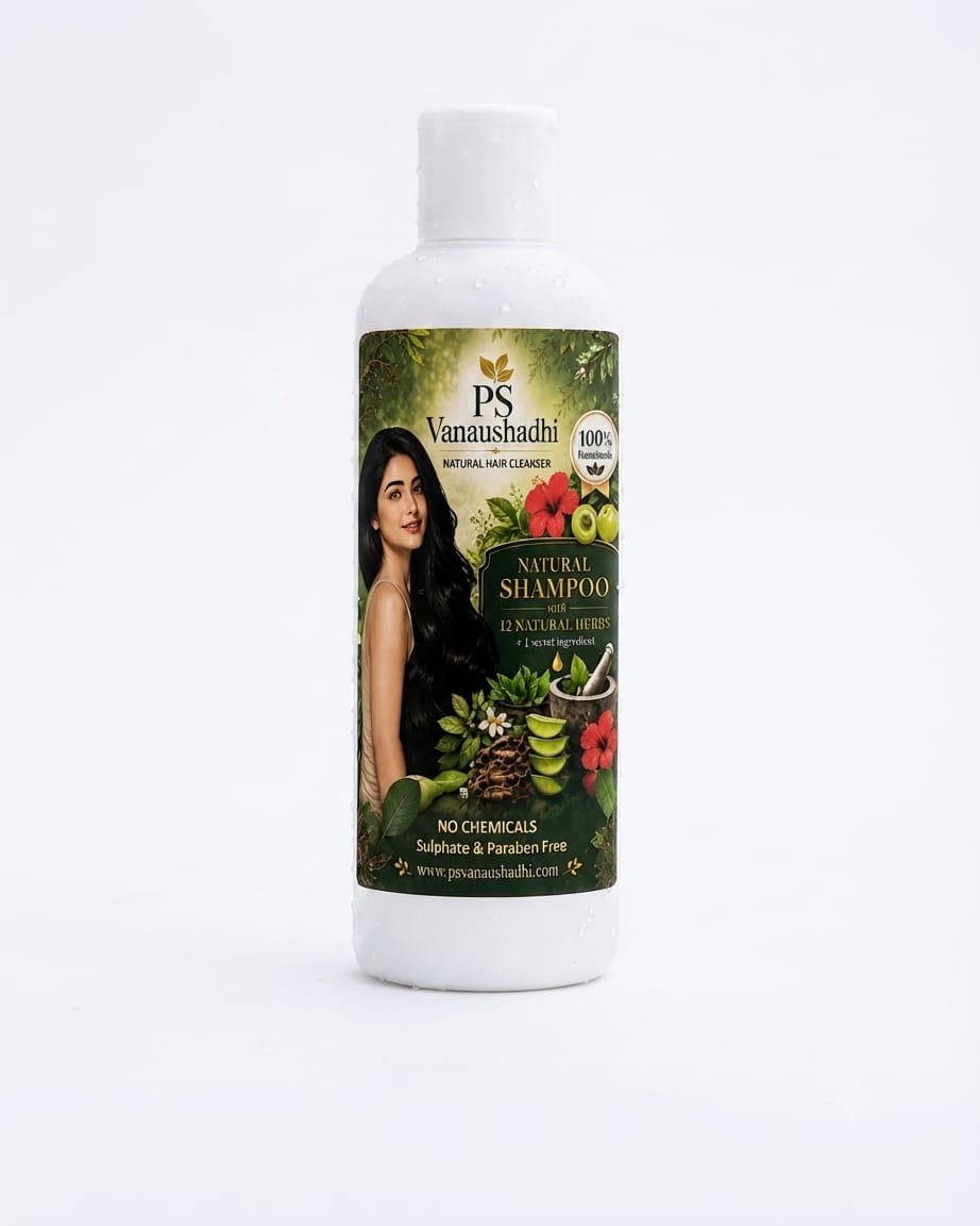 PS Vanaushadhi 100% Natural Shampoo